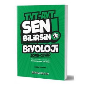 Benim Hocam Yayınları TYT AYT Biyoloji Sen Bilirsin Soru - Cevap Kitabı