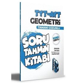 Benim Hocam Yayınları TYT-AYT Geometri Konu Özetli ve Tamamı Çözümlü Soru Tahmin Kitabı