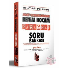 Benim Hocam Yayınları Tyt - Ayt - Msü - Kpss - Ales - Dgs Sınav Uzmanlarından Paragraf Soru Bankası