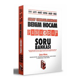 Benim Hocam Yayınları Tyt - Ayt - Msü - Kpss - Ales - Dgs Sınav Uzmanlarından Paragraf Soru Bankası