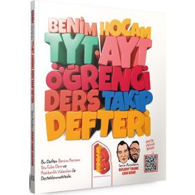 Benim Hocam Yayınları TYT - AYT Öğrenci Ders Takip Defteri