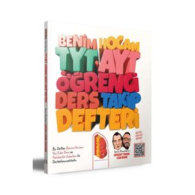 Benim Hocam Yayınları TYT - AYT Öğrenci Ders Takip Defteri