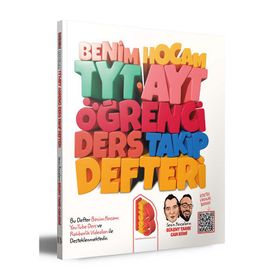 Benim Hocam Yayınları TYT - AYT Öğrenci Ders Takip Defteri