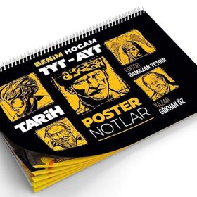 Benim Hocam Yayınları TYT AYT Tarih Poster Notlar
