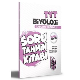 Benim Hocam Yayınları Tyt Biyoloji Konu Özetli ve Tamamı Çözümlü Soru Tahmin Kitabı