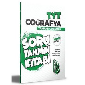 Benim Hocam Yayınları TYT Coğrafya Konu Özetli ve Tamamı Çözümlü Soru Tahmin Kitabı