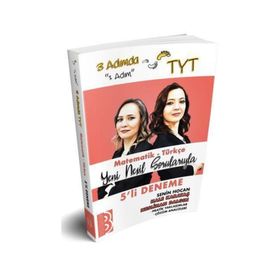 Benim Hocam Yayınları TYT Matematik Türkçe 3 Adımda Beşli Deneme