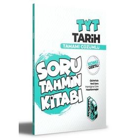 Benim Hocam Yayınları TYT Tarih Konu Özetli ve Tamamı Çözümlü Soru Tahmin Kitabı
