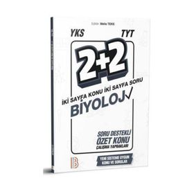 Benim Hocam Yayınları YKS TYT Biyoloji 2+2 Soru Destekli Özet Konu Yaprakları