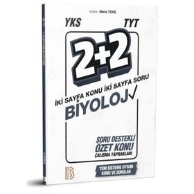 Benim Hocam Yayınları YKS TYT Biyoloji 2+2 Soru Destekli Özet Konu Yaprakları