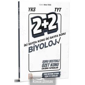 Benim Hocam Yayınları YKS TYT Biyoloji 2+2 Soru Destekli Özet Konu Yaprakları