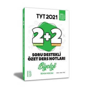 Benim Hocam Yayınları YKS TYT Biyoloji 2+2 Soru Destekli Özet Konu Yaprakları
