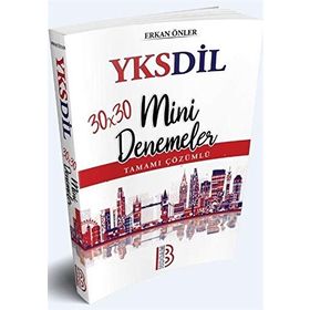 Benim Hocam Yayınları YKSDİL 30x30 Tamamı Çözümlü Mini Denemeler