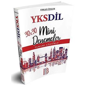 Benim Hocam Yayınları YKSDİL 30x30 Tamamı Çözümlü Mini Denemeler
