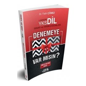 Benim Hocam Yayınları YKSDİL 5 Deneme Sınavı Ve Video Çözümleri Efa Serisi