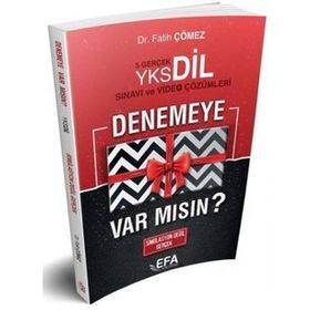 Benim Hocam Yayınları YKSDİL 5 Deneme Sınavı Ve Video Çözümleri Efa Serisi