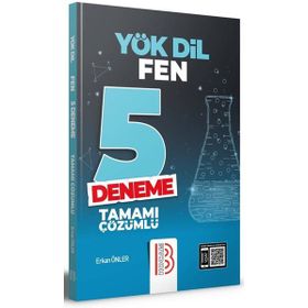 Benim Hocam Yayınları YÖKDİL Fen Tamamı Çözümlü 5 Deneme