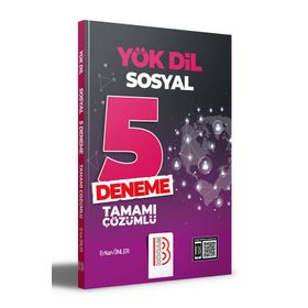 Benim Hocam Yayınları YÖKDİL Sosyal Bilimler Tamamı Çözümlü 5 Deneme