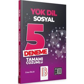 Benim Hocam Yayınları YÖKDİL Sosyal Bilimler Tamamı Çözümlü 5 Deneme