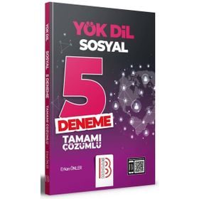 Benim Hocam Yayınları YÖKDİL Sosyal Bilimler Tamamı Çözümlü 5 Deneme