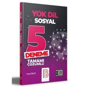 Benim Hocam Yayınları YÖKDİL Sosyal Bilimler Tamamı Çözümlü 5 Deneme