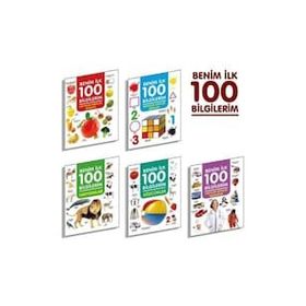 Benim İlk 100 Bilgilerim - 5 Kitaplık Set - 0-6 Yaş Yayınları