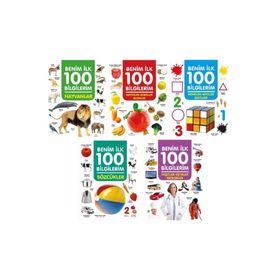 Benim İlk 100 Bilgilerim - 5 Kitaplık Set - 0-6 Yaş Yayınları