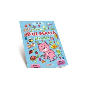 Benim İlk Bulmaca Kitabım Mavi - Kolektif - Yumurcak Yayınları