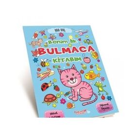 Benim İlk Bulmaca Kitabım Mavi - Kolektif - Yumurcak Yayınları