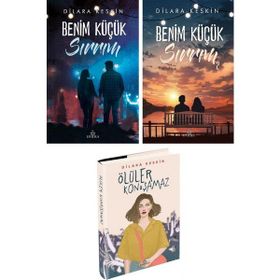 Benim Küçük Sırrım 1-2 - Ölüler Konuşamaz - 3 Kitap Set - Dilara Keskin