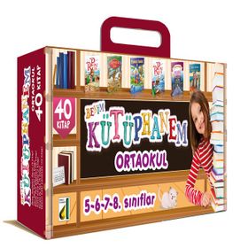 Benim Kütüphanem Ortaokul-5.6.7.8. Sınıflar 40 Kitap- Komisyon
