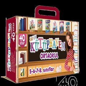 Benim Kütüphanem Ortaokul-5.6.7.8. Sınıflar 40 Kitap- Komisyon