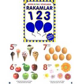 BENIM RENKLI KITAPLARIM : RAKAMLAR - GENEL