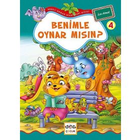 Benimle Oynar mısın? 4 - Neşeli Orman Hikayeleri Dizisi - Büyük Boy - Bestami Yazgan