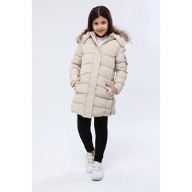 Benitto Kids 1249 Bej Kız Çocuk Kaban