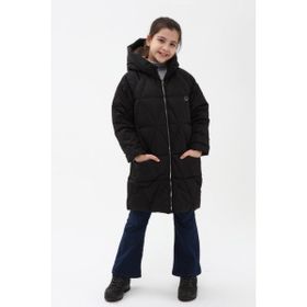 Benitto Kids 22BNT51251 Siyah Kız Çocuk Kaban