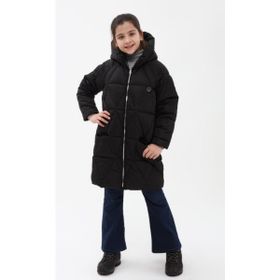 Benitto Kids 22BNT51251 Siyah Kız Çocuk Kaban