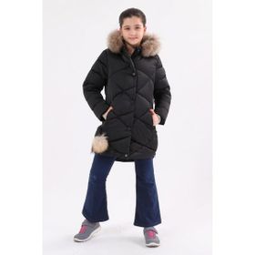 Benitto Kids 51273 Siyah Kız Çocuk Mont