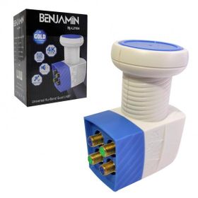 Benjamin BJ-L2104 Gold 0.1DB 3D 4K Dörtlü LNB