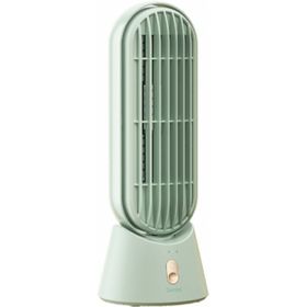 Benks Ace Tower F25 Yeşil Taşınabilir Şarjlı LED Işık Göstergeli Masaüstü Soğutucu Fan