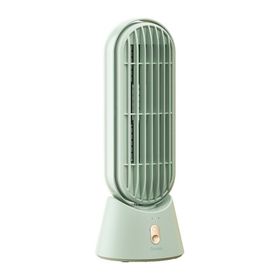 Benks Ace Tower F25 Yeşil Taşınabilir Şarjlı LED Işık Göstergeli Masaüstü Soğutucu Fan