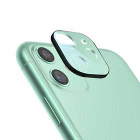 Benks Apple iPhone 11 Yeşil Kamera Lens Koruyucu