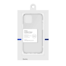 Benks Apple iPhone 12 ​​​​​​Magic Crystal Clear Glass Kapak Kılıf