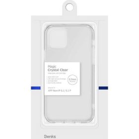 Benks Apple iPhone 12 ​​​​​​Magic Crystal Clear Glass Kapak Kılıf