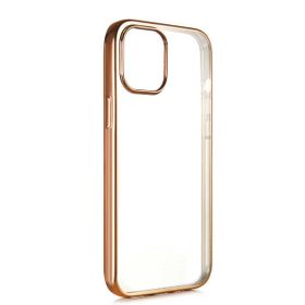 Benks Apple iPhone 12 Mini Köşeleri Parlak Renkli Magic Glitz Transparent Kapak Kılıf