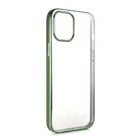 Benks Apple iPhone 12 Mini Köşeleri Parlak Renkli Magic Glitz Transparent Kapak Kılıf