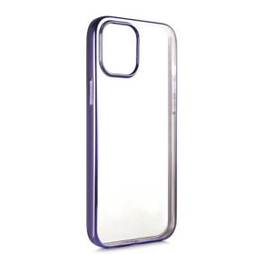 Benks Apple iPhone 12 Mini Köşeleri Parlak Renkli Magic Glitz Transparent Kapak Kılıf