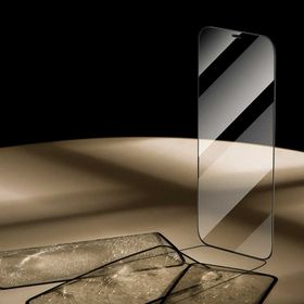 Benks Apple iPhone 12 Pro KingKong Corning Glass Temperli Cam Siyah Ekran Koruyucu