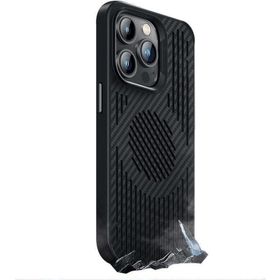 Benks Apple iPhone 14 Pro Max Karbon Magnetik Soğutucu Özellikli Telefon Kılıfı