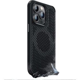 Benks Apple iPhone 14 Pro Max Karbon Magnetik Soğutucu Özellikli Telefon Kılıfı